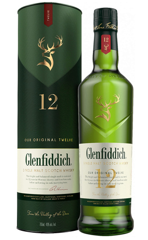 Glenfiddich Malt Scotch Whisky 12 YO